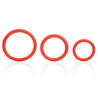 Calexotics Tri-Rings Cockring Rouge